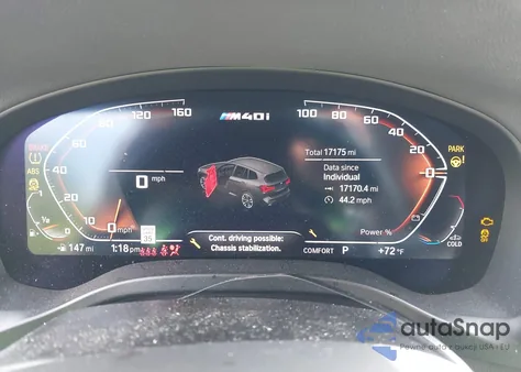 2024 BMW X3 M40I from USA, damaged, VIN 5UX83DP09R9V30255